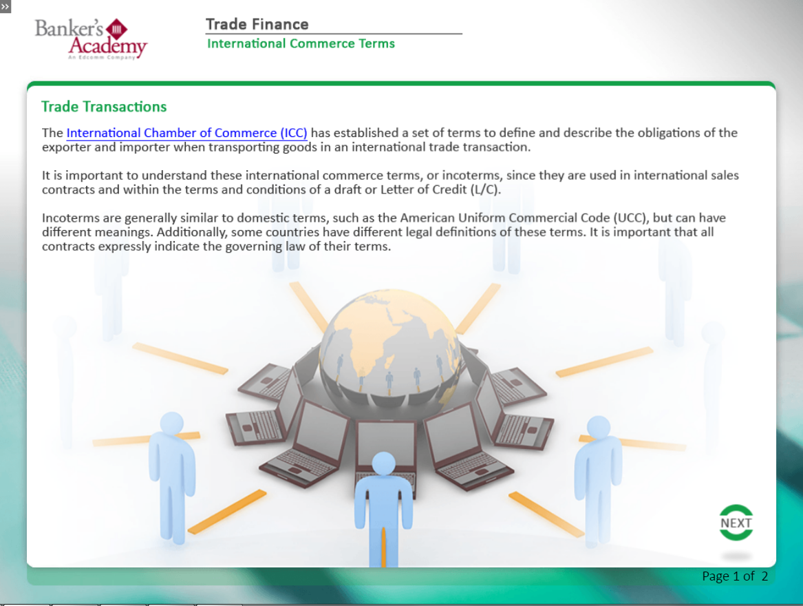 Introduction to Trade Finance - eBSI Export Academy