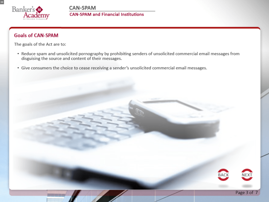 Can Spam - eBSI Export Academy