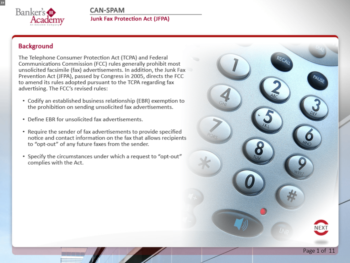 Can Spam - eBSI Export Academy