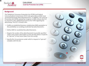 Can Spam - eBSI Export Academy