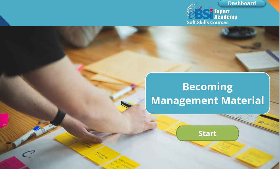 Becoming Management Material