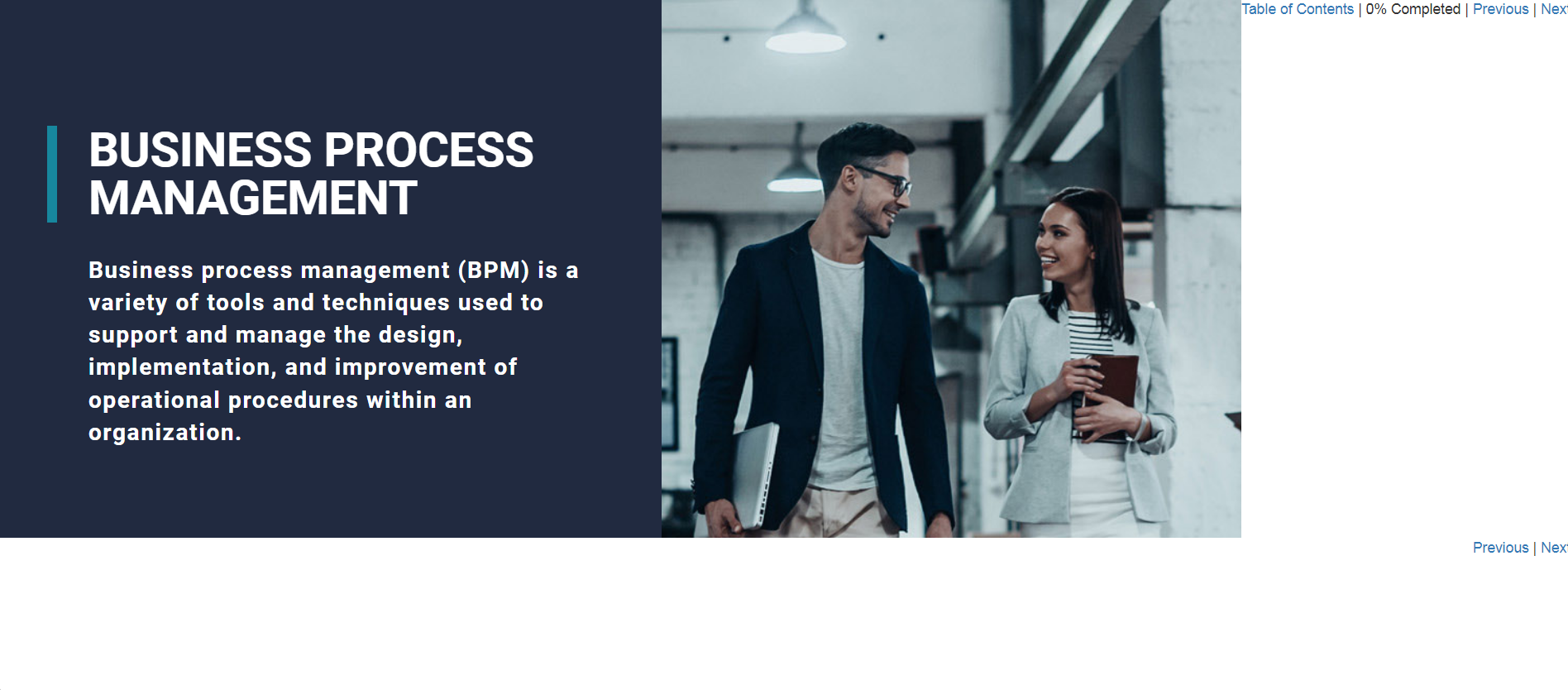 Business Process Management - eBSI Export Academy