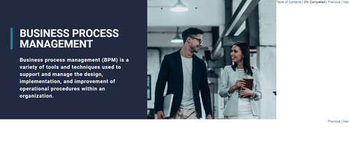 Business Process Management - eBSI Export Academy