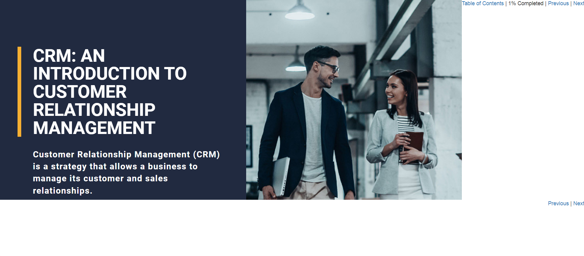 CRM: An Introduction to Customer Relationship Management - eBSI Export Academy