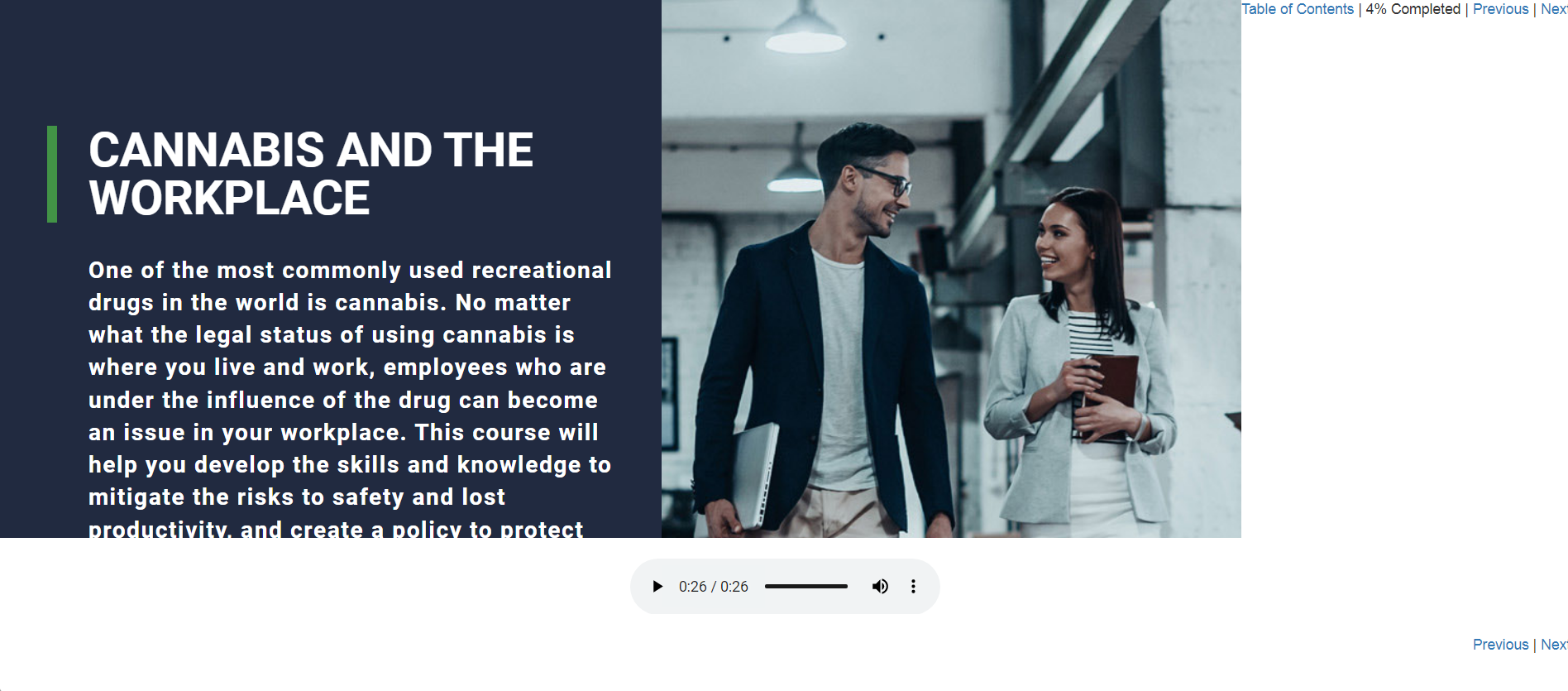 Cannabis and the Workplace - eBSI Export Academy