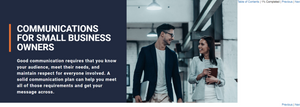 Communications for Small Business Owners - eBSI Export Academy