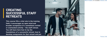 Load image into Gallery viewer, Creating Successful Staff Retreats - eBSI Export Academy