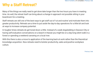 Creating Successful Staff Retreats - eBSI Export Academy