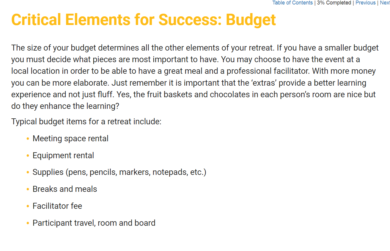 Creating Successful Staff Retreats - eBSI Export Academy