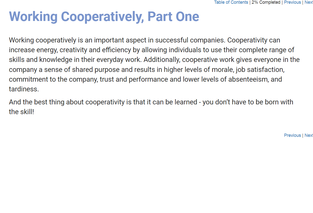 Creating a Positive Work Environment - eBSI Export Academy