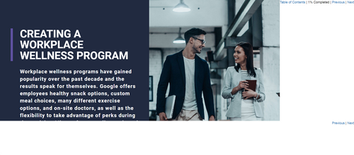 Creating a Workplace Wellness Program - eBSI Export Academy