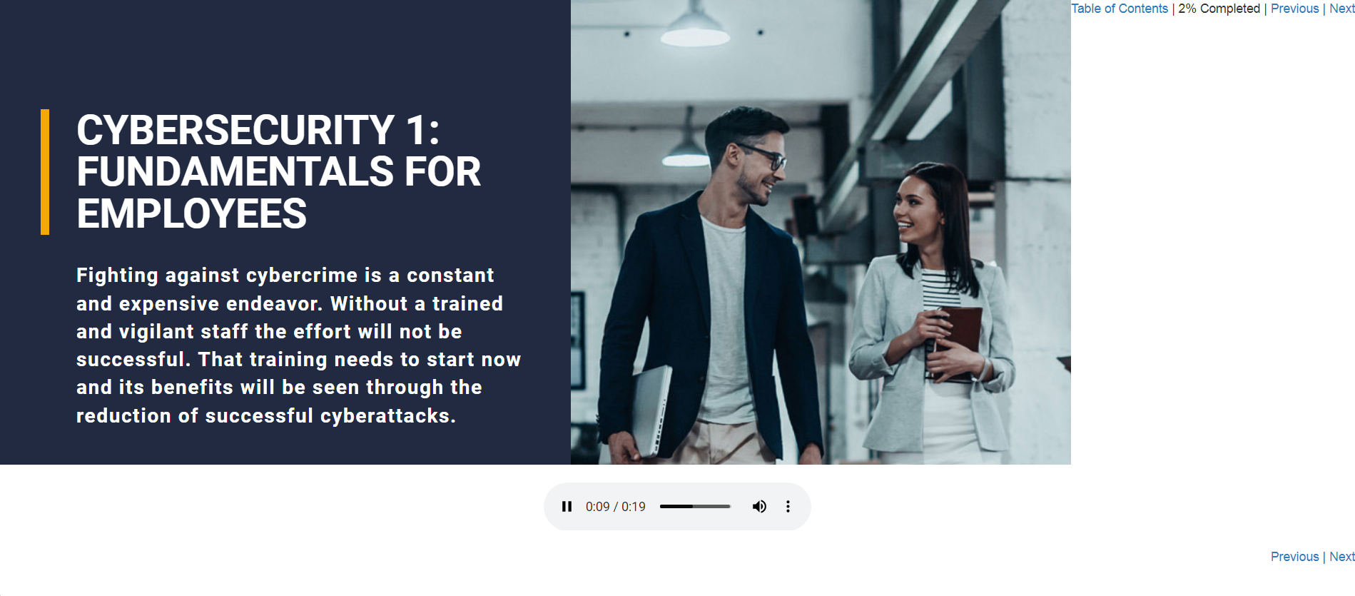 Cybersecurity 1: Fundamentals for Employees - eBSI Export Academy