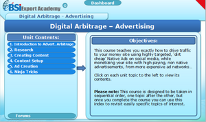Digital Arbitrage - Advertising - eBSI Export Academy