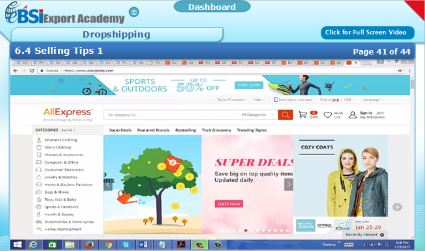 Dropshipping - eBSI Export Academy