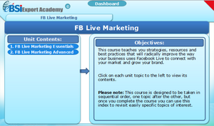 Facebook Live Marketing - eBSI Export Academy