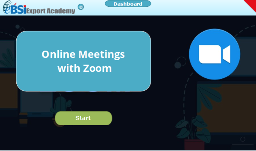 Online Meetings with Zoom - eBSI Export Academy