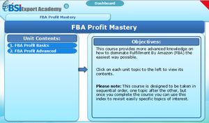 FBA Profit Mastery - eBSI Export Academy