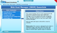 Load image into Gallery viewer, Web Host Manager (WHM) Essentials - eBSI Export Academy