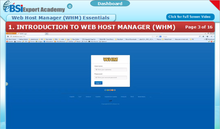 Load image into Gallery viewer, Web Host Manager (WHM) Essentials - eBSI Export Academy