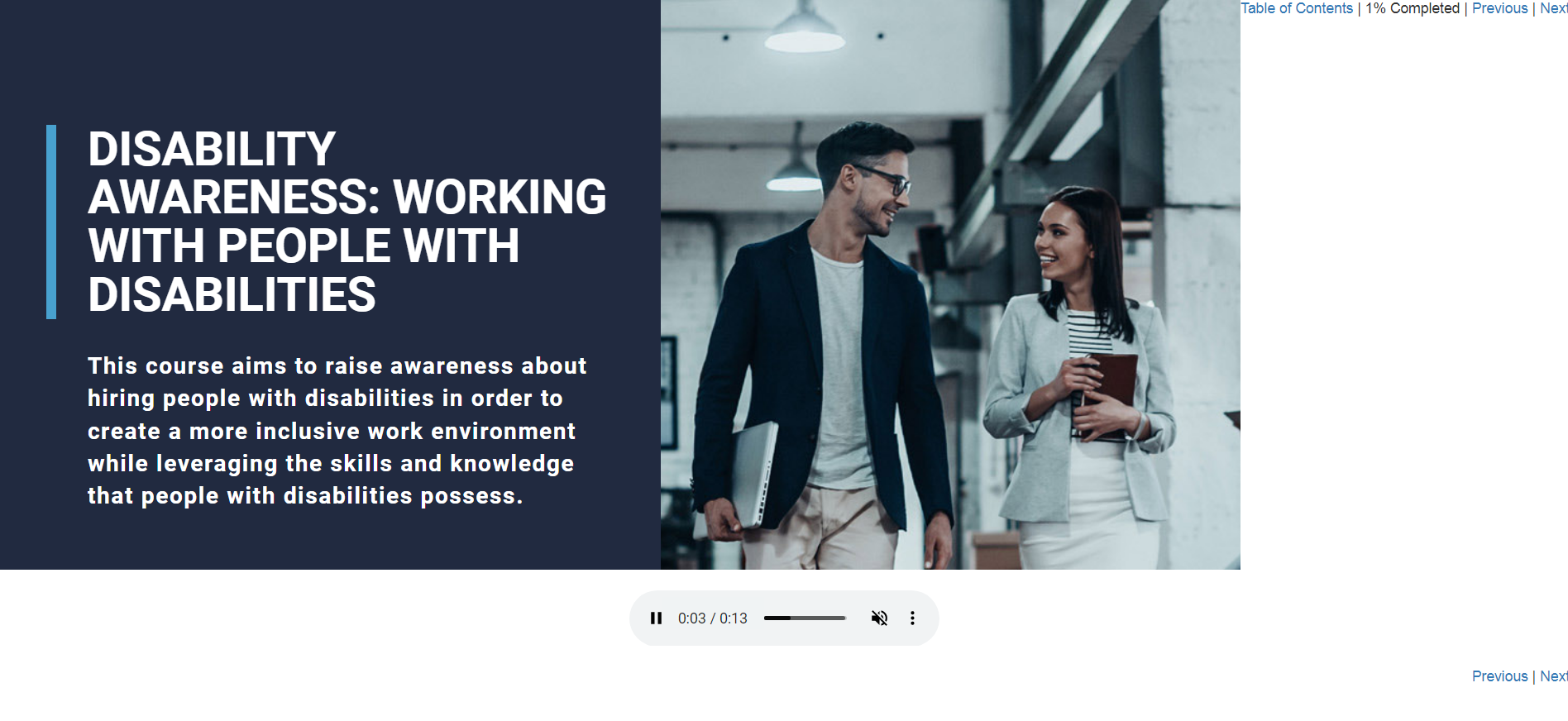 Working with People with Disabilities - eBSI Export Academy