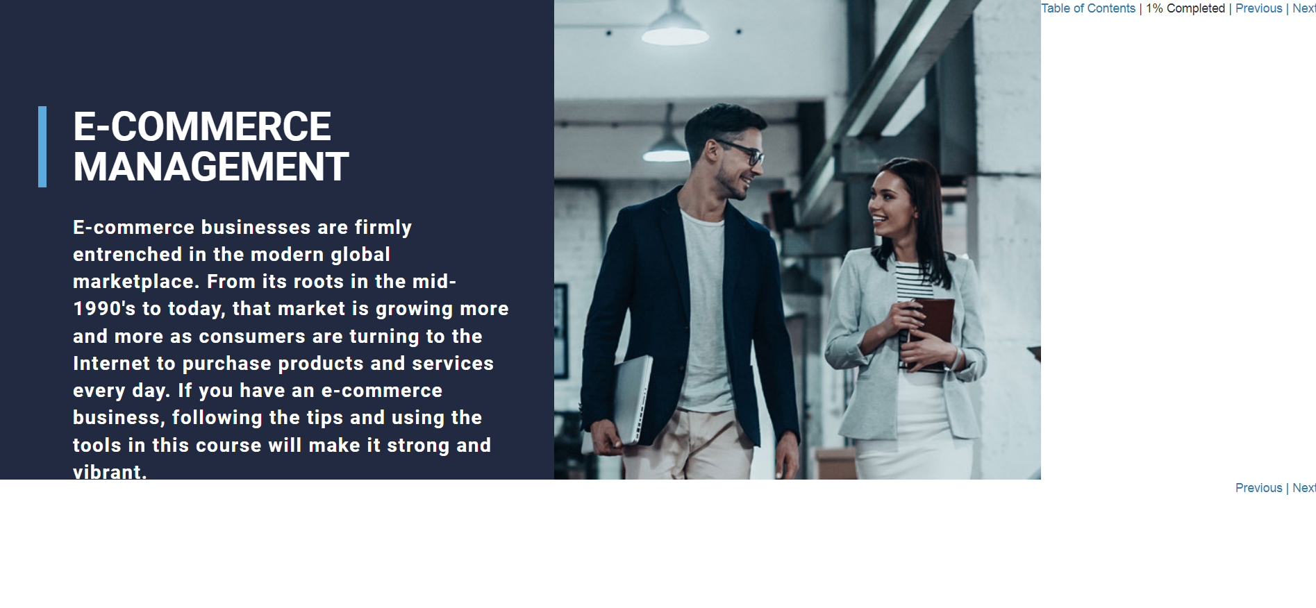 E-Commerce Management - eBSI Export Academy