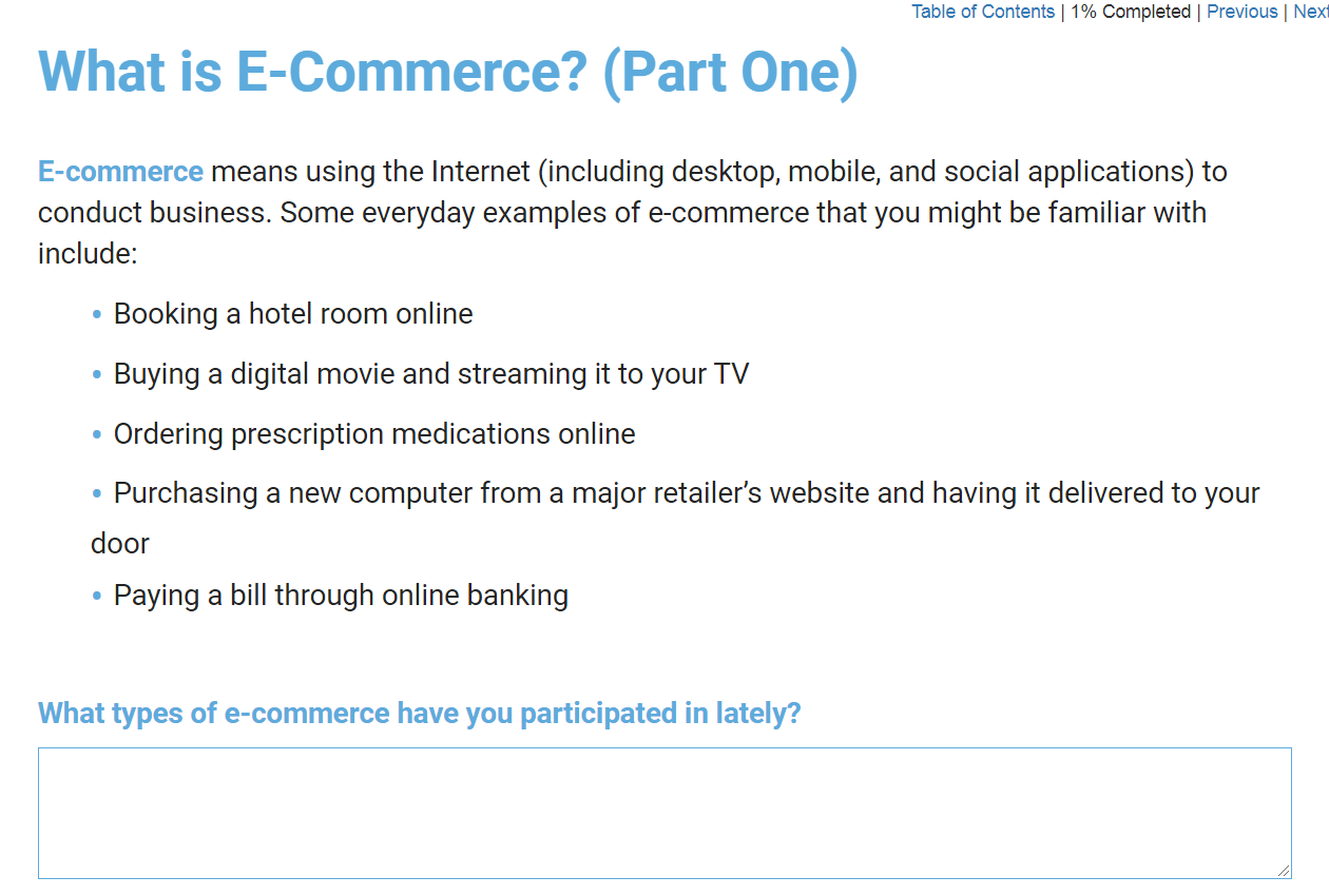 E-Commerce Management - eBSI Export Academy