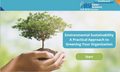 Environmental Sustainability: Greening Your Organization - eBSI Export Academy