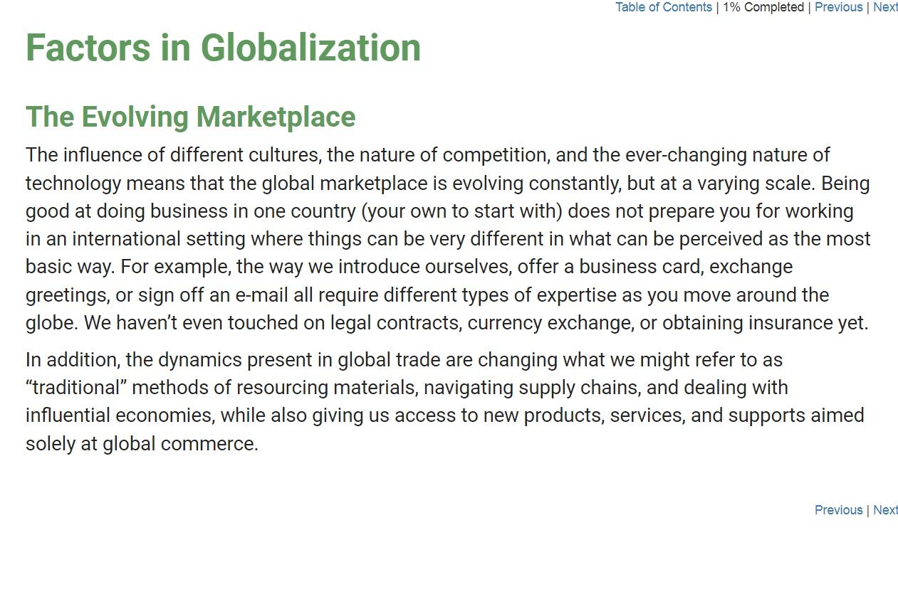 Global Business Strategies - eBSI Export Academy