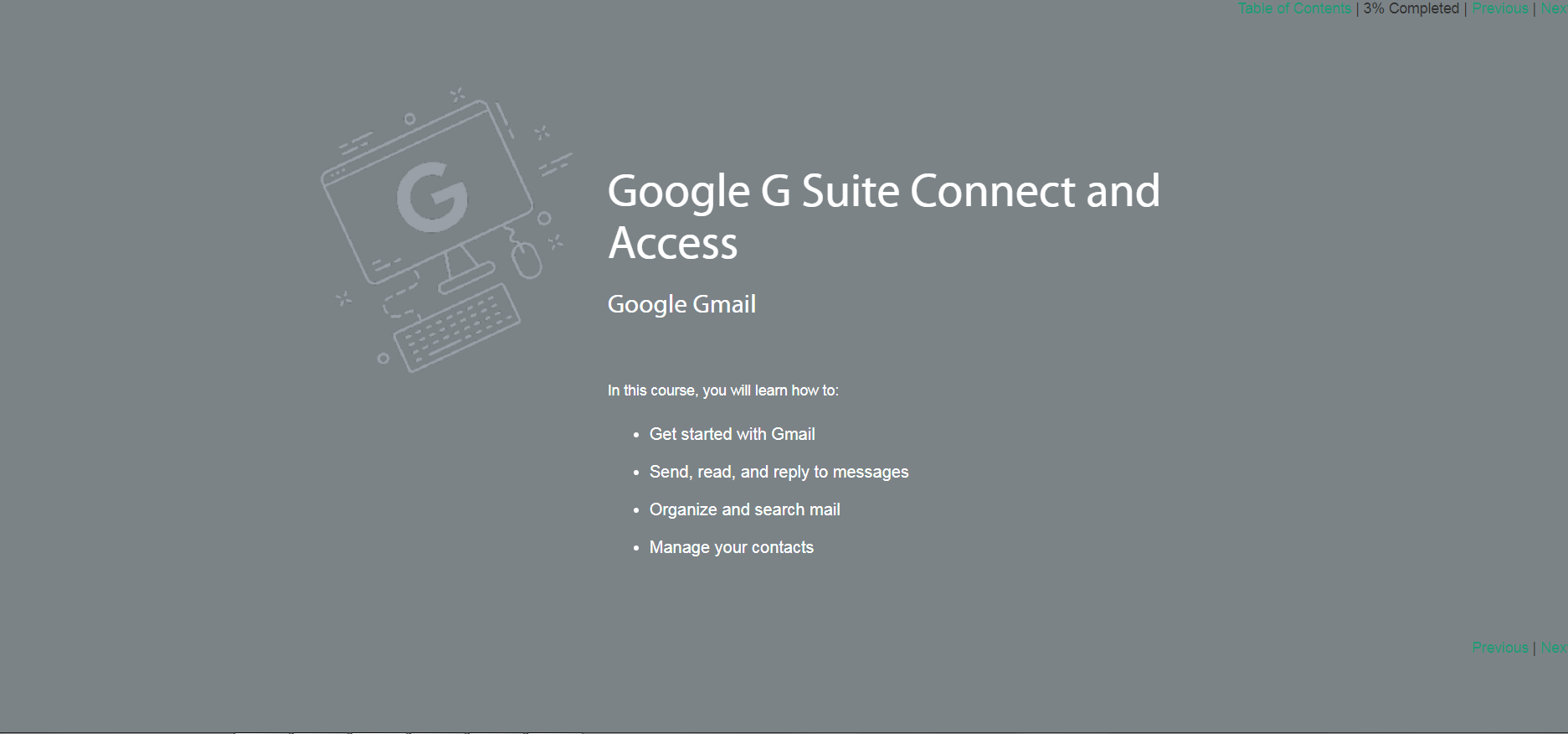 Google G Suite Connect and Access - eBSI Export Academy