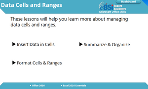 Excel 2016 Mastery Program - eBSI Export Academy