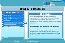 Load image into Gallery viewer, Excel 2016 Essentials - eBSI Export Academy