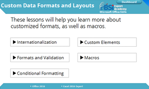Excel 2016 Mastery Program - eBSI Export Academy
