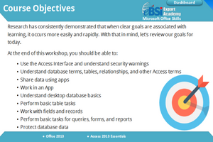 Access 2013 Essentials - eBSI Export Academy