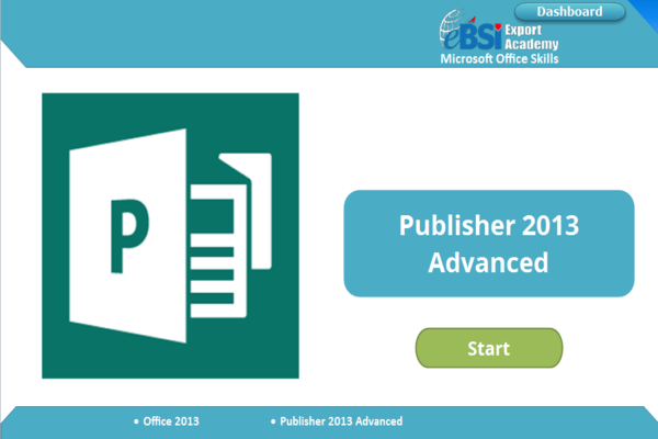 Publisher 2013 Advanced - eBSI Export Academy