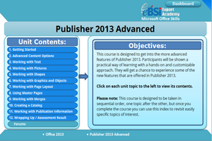 Publisher 2013 Advanced - eBSI Export Academy