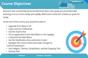 Windows 7 Essentials - eBSI Export Academy