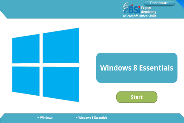 Windows 8 Essentials - eBSI Export Academy