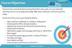 OneNote 365 Essentials - eBSI Export Academy