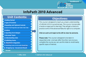 Infopath 2010 Advanced - eBSI Export Academy