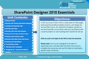 Sharepoint Designer 2010 Essentials - eBSI Export Academy