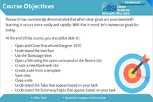 Load image into Gallery viewer, Sharepoint Designer 2010 Essentials - eBSI Export Academy