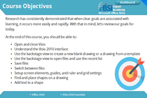 Visio 2010 Essentials - eBSI Export Academy