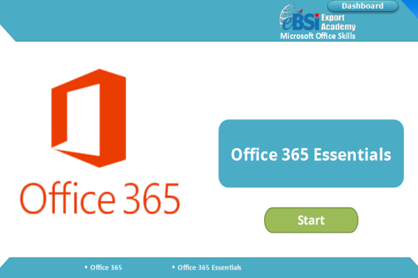 Office 365 Essentials - eBSI Export Academy
