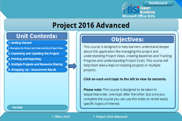 Project 2016 Advanced – eBSI Export Academy