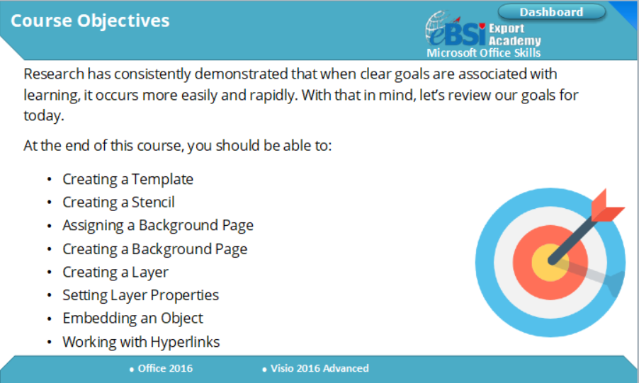 Visio 2016 Advanced - eBSI Export Academy