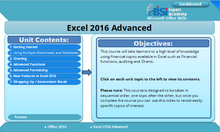 Load image into Gallery viewer, Excel 2016 Advanced - eBSI Export Academy