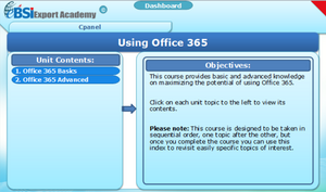 Using Office 365 - eBSI Export Academy