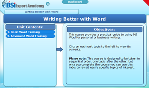 Writing Better with Word - eBSI Export Academy