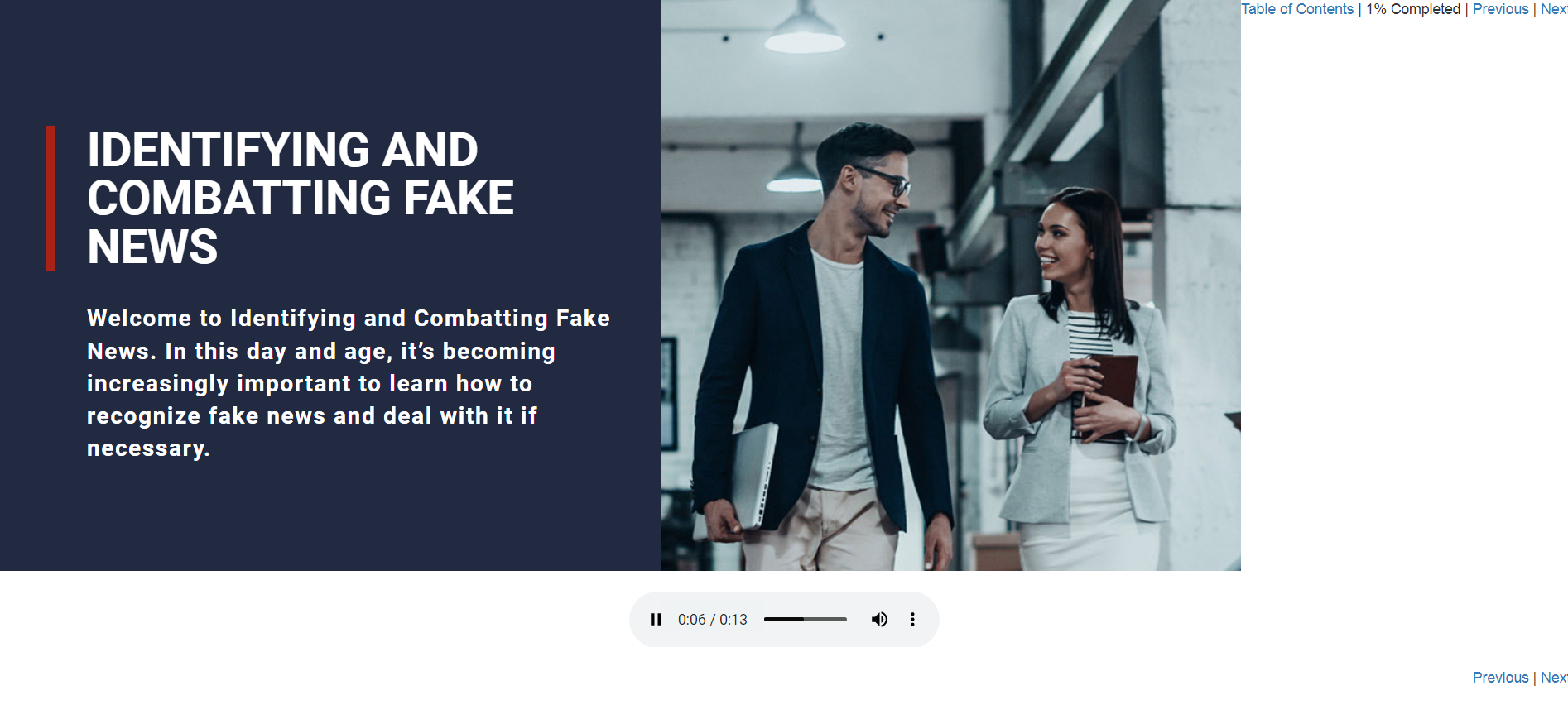 Identifying and Combating Fake News - eBSI Export Academy