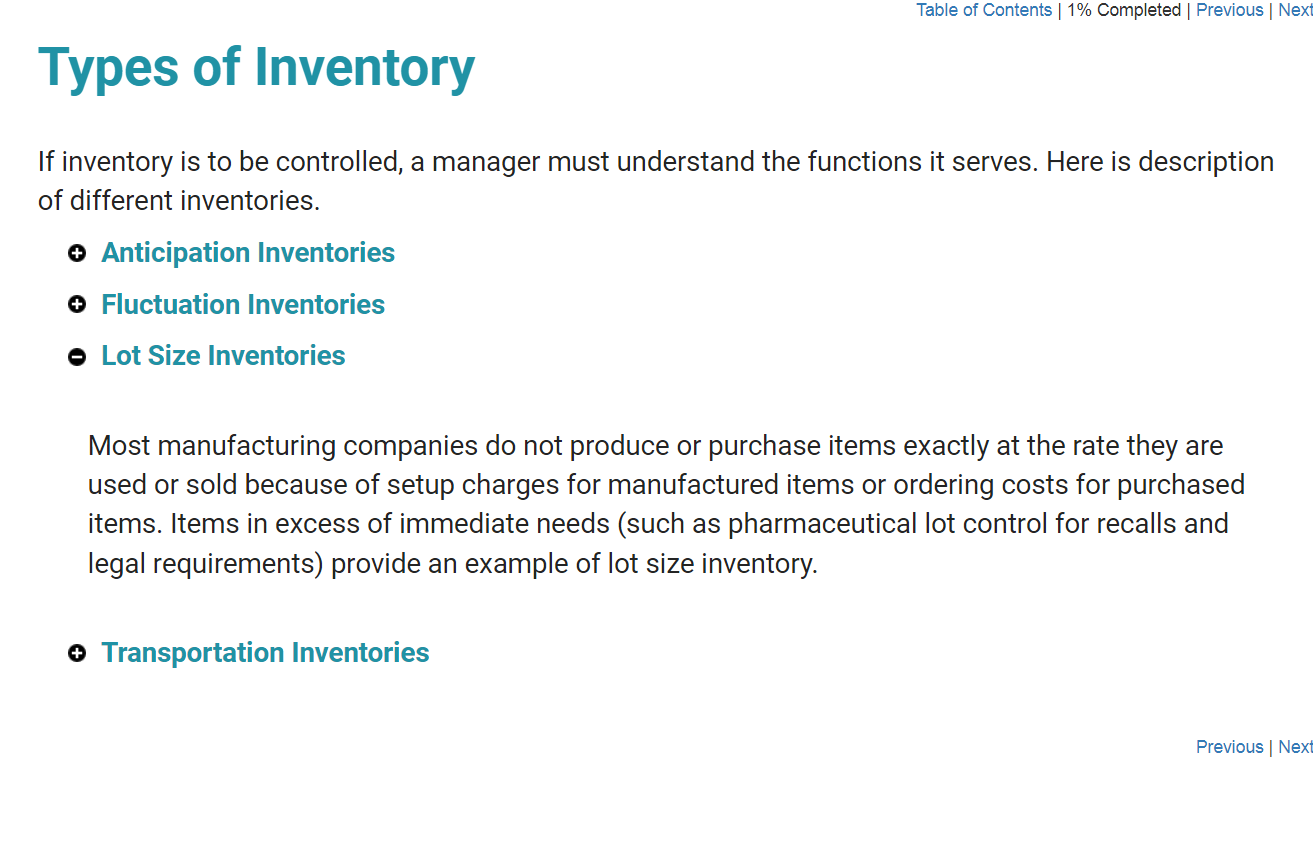 Inventory Management: The Nuts and Bolts - eBSI Export Academy